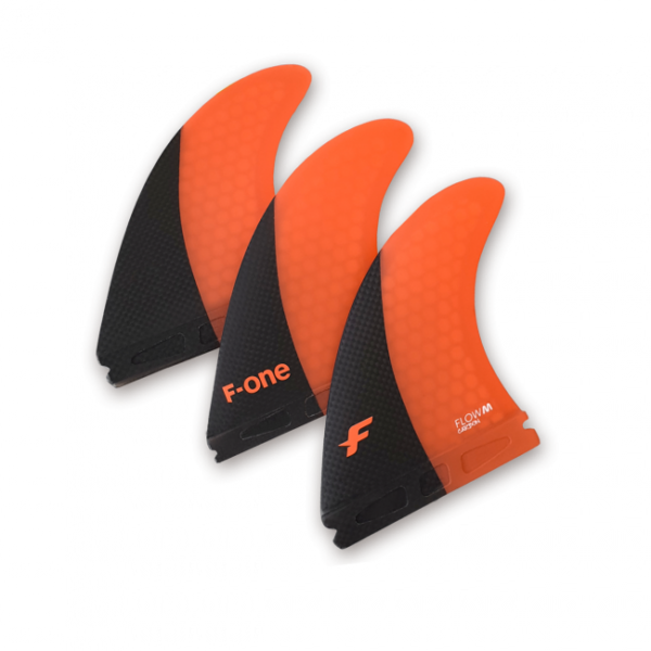 F-ONE FINS FLOW M Carbon PAPAYA