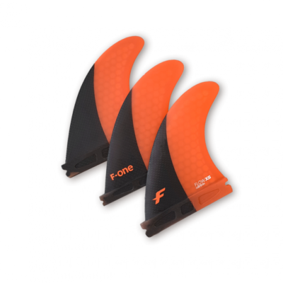 F-ONE FINS FLOW XS Carbon PAPAYA