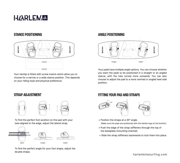 Harlem Sneaker Pads/Straps